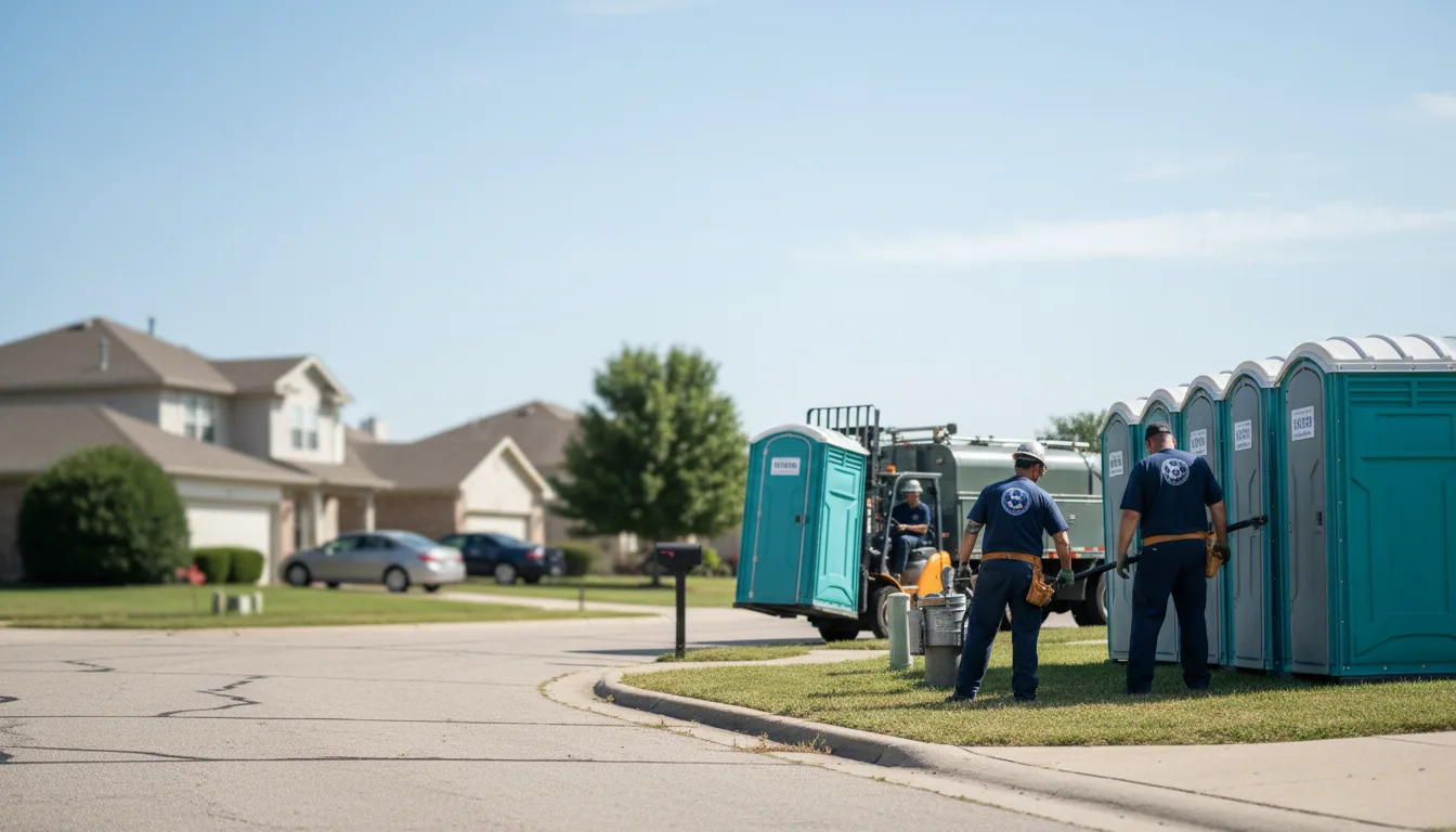Porta Potty Rental in Mesquite, TX near me